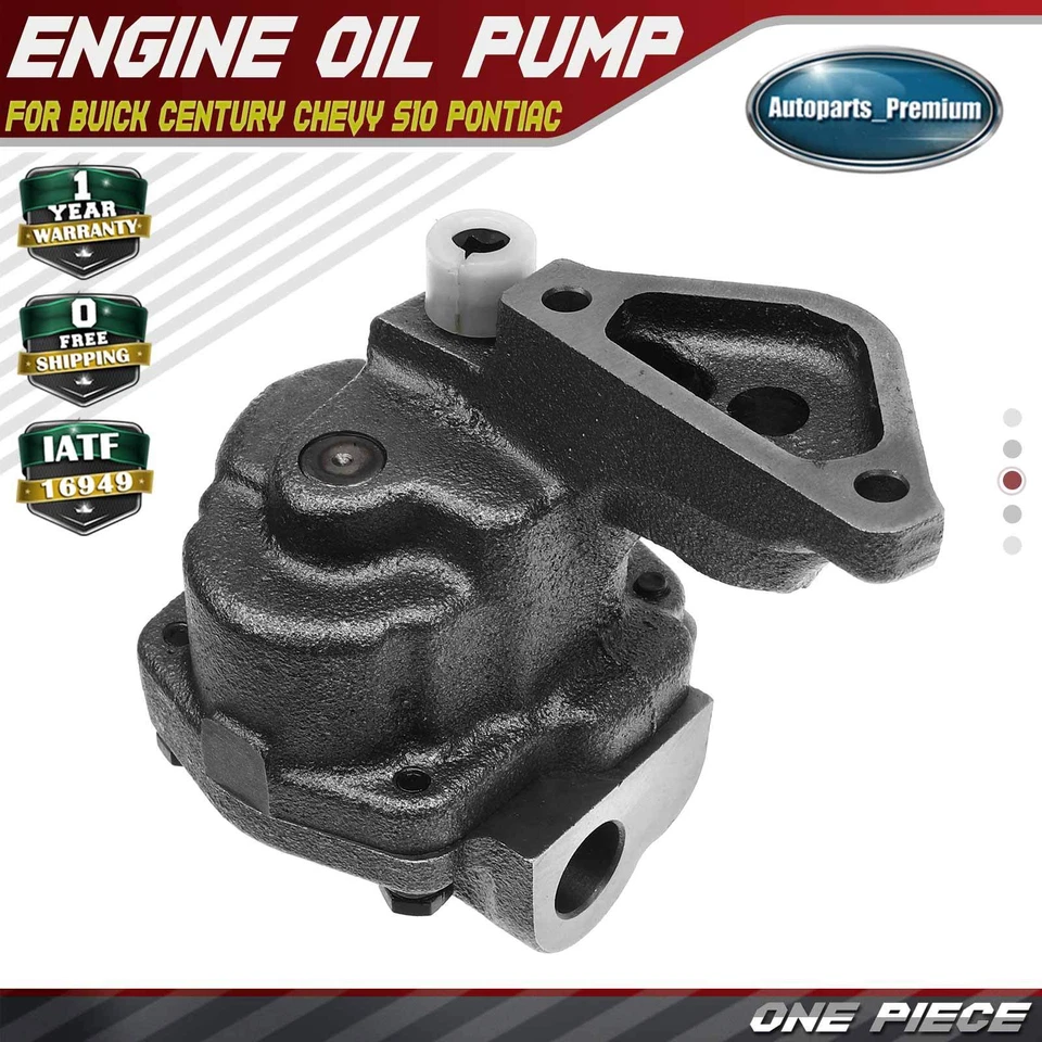 Engine Oil Pump for Buick Century Regal Chevrolet Camaro S10 Pontiac Firebird - Image 1 of 4
