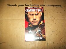 A Knight's Tale VHS Tape