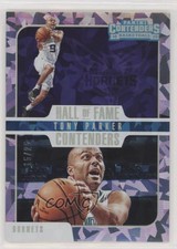 2018-19 Panini Contenders Hall of Fame Cracked Ice /25 Tony Parker #2 HOF