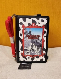 Loungefly Disney 101 Dalmatians Story Book Convertable Backpack Crossbody Bag - Picture 1 of 14