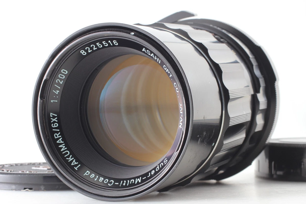 pentax 6×7 + TAKUMAR/6×7 1:4/200　セット Pentax 67 6x7 TTL 105mm 200mm セット 美品 Pentax 6x7 67 - Medium