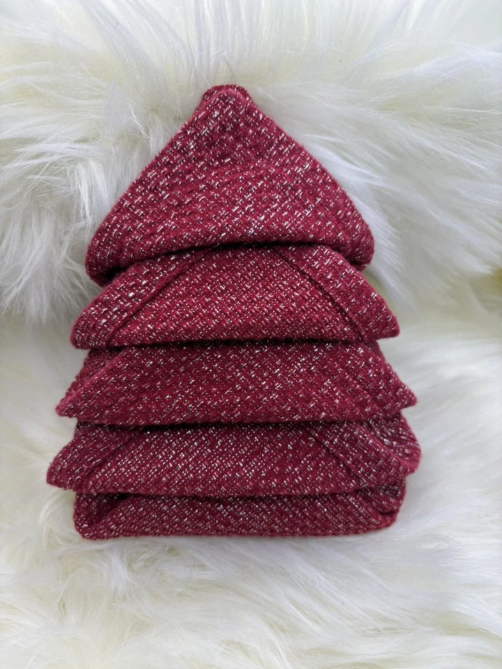 Target Threshold 18 x 18 Napkin, 8 Pack Red & Silver Threaded CHRISTMAS - Image 1 of 4