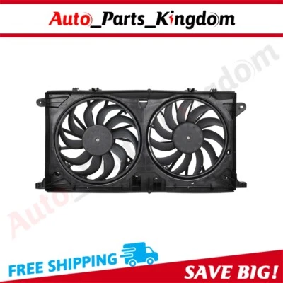 Radiator Condenser Fan Assembly For FORD EXPEDITION F-150 2015 2016-2020 3.5L Foto 1 de 4