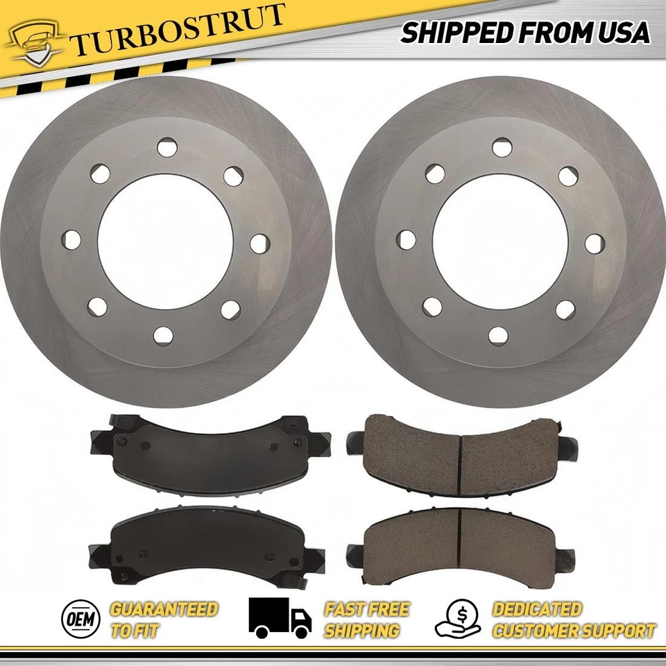 Kit de pastillas de freno y rotores traseros para Chevrolet Express 2500 2003-2017 Foto 1 de 1