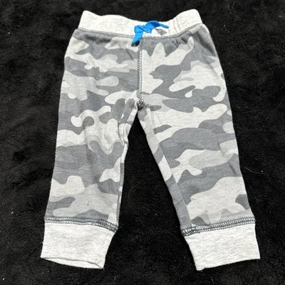 Pantalones Joggers Kidgets Bebé Talla 0-3 Meses Gris Camuflaje Foto 1 de 2