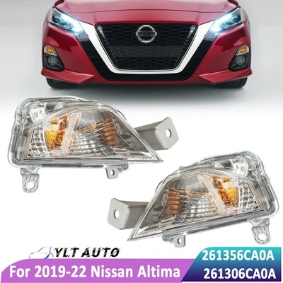 Juego de luces intermitentes para conductor y pasajero Nissan Altima 2019-2022 con bombillas Foto 1 de 4