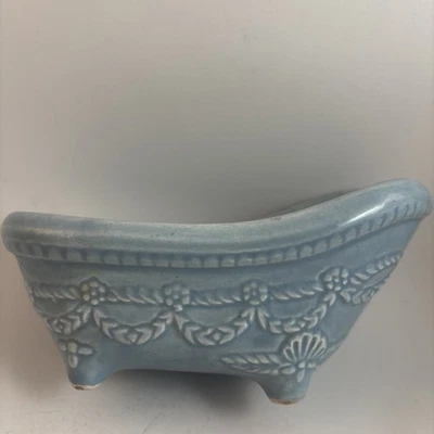 Plato de baratija para bañera con patas, soporte para jabón, maceta pequeña  Foto 1 de 4