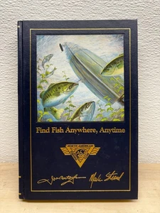 1991 Find Fish Anywhere Anytime NAFC By Bates Strand Hardcover - Foto 1 di 16
