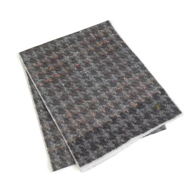 Auténtica bufanda silenciadora GUCCI gris/lana multicolor/cachemira - e58709a - Imagen 1 de 4