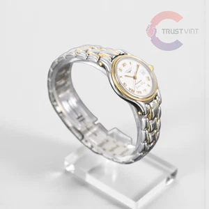 Longines L3.106.5 Women’s Two-Tone Gold Silver Stainless Steel Quartz Watch - Picture 1 of 9