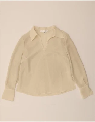 FENN WRIGHT MANSON Womens Long Sleeve Blouse Top UK 12 Medium  Off White CC06 - Image 1 of 3