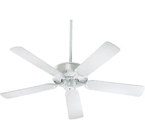 Quorum 146525-6 All-Weather Allure 52" 5-Blade Patio Fan in White - Picture 1 of 2