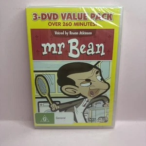 ¡NUEVO! Animated Mr Bean Volumen 1 2 3 - Value Pack DVD R4 Película Sellada - Imagen 1 de 3
