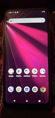 T-Mobile REVVL V TMRVL4 32GB Black (T-Mobile) Smartphone Fast Ship Good Used - Image 1 of 4