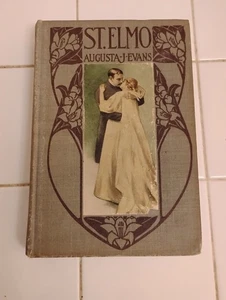 1894 St. Elmo By Augusta J Evan’s Hardcover  - Imagen 1 de 8