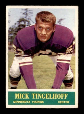 1964 Philadelphia #110 Mick Tingelhoff RC VG X3583395 - Image 1 of 3