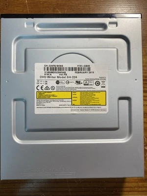 Unidade Óptica Toshiba Samsung Super Ritemaster Gravador de DVD Modelo SH-224 - Imagem 1 de 3