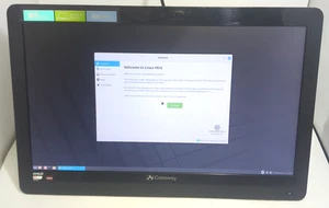 Gateway ZX4270  AIO AMD E1-2500 1.4Ghz 8GB Ram 750GB HD 19.5" LCD Linux Mint - Picture 1 of 4