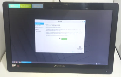 Gateway ZX4270  AIO AMD E1-2500 1.4Ghz 8GB Ram 750GB HD 19.5" LCD Linux Mint - Image 1 of 4