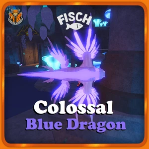 [FISCH] The Colossal Blue Dragon - [NEW EXOTIC] - Picture 1 of 1