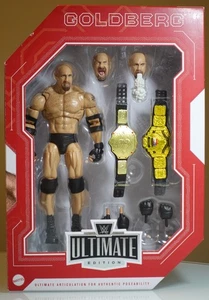 WWE MATTEL GOLDBERG FAN TAKEOVER ULTIMATE EDITION FIGURE WCW US IMPORT BIO - Picture 1 of 6