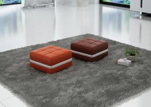 Design Polster Hocker Fußhocker Ottomane Sitz Chaise Gepolstert Pufa FT002 - Bild 1 von 8