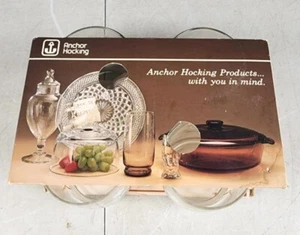 Juego de 4 vasos de vidrio Anchor Hocking de 10 oz, doble jugo, nuevos en caja - Imagen 1 de 5