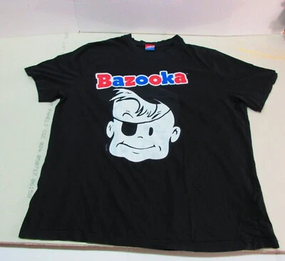 Camiseta negra para hombre BAZOOKA Joe talla XL Foto 1 de 4
