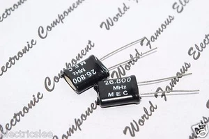 2pcs - MEC 26.800 MHZ Quartz Crystal Resonator / XTAL - Picture 1 of 2