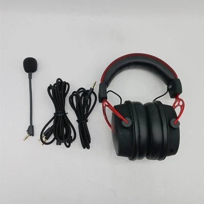 HyperX Cloud Alpha Red Over the Ear Pro Gaming Headset - Image 1 of 3