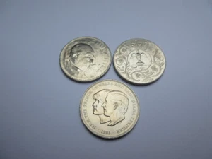 UK 5/- 25p UK Kronmünzen Auswahl von Churchill oder Charles & Diana - Bild 1 von 7