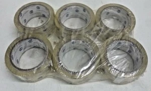 IPG Carton Tape,Clear,2 In. x 60 Yd, F4210G, LOT OF 6 - Picture 1 of 2