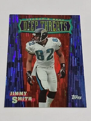 1999 TOPPS CHROME FOOTBALL SEASONS BEST DEEP TREAT JIMMY SMITH  #SB15 - Image 1 of 2