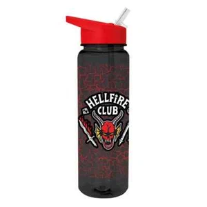Stranger Things Trinkflasche - Offizielle Hellfire Mehrweg Plastik Trinkflasche - Bild 1 von 3