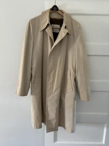 HERREN LONDON FOG Trenchcoat mit Florfutter 42 Regular Maincoats Beige - Bild 1 von 11