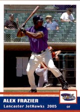 2005 Lancaster Jethawks Grandstand #26 Alex Frazier Dunnellon Florida FL Card