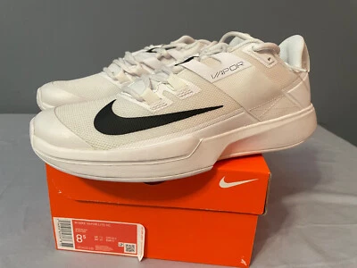 NEW Nike VAPOR LITE HC White / Black (DC3432 125)  M 8.5 Tennis RFID - Image 1 of 4