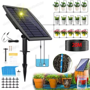 Solar Bewässerungssystem Automatisch Pflanzenbewässerung Doppelpumpe System Kit - Bild 1 von 11