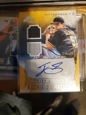 2017 Diamond Kings Rookie Signature Materials Tyler Glasnow Auto Jersey /299
