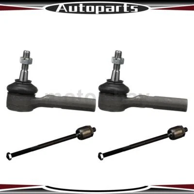 4pcs Inner Outer Tie Rod End Fits 2008 2009 2010 2011 2012 2013 Dodge Avenger - Image 1 of 4