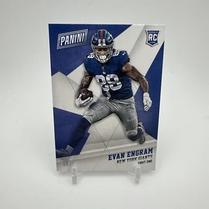 2017 Panini Black Friday Decoy #69 Evan Engram /50 Giants RC Rookie Stock spesso - Foto 1 di 2