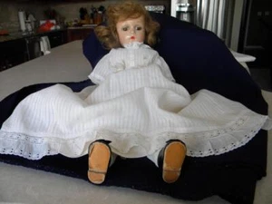 Effanbee 1940's Anne Shirley 17" Doll; Human Hair Wig; Original Gold Sandals - Picture 1 of 1