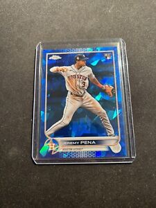 2022 Topps Chrome Update Sapphire Edition Jeremy Pena #US253 Rookie RC