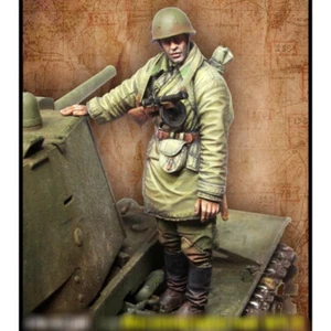 1/35 Resin figures model WWII Soviet soldier infantry Unpainted unassembled - Picture 1 of 2
