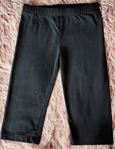 Girl's Black Capri Pants Size M (5/6) - Picture 1 of 4