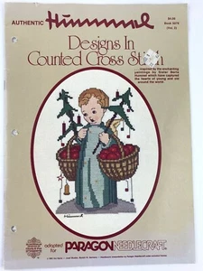 Paragon Authentic Hummel Christmas Designs in Counted Cross Stitch 1982 5078 V2 - Imagen 1 de 10