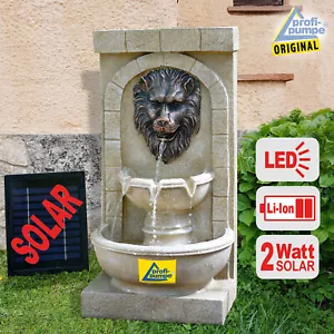 SOLARBRUNNEN SOLAR GARTENBRUNNEN ZIERBRUNNEN SOLAR PUMPE WASSERSPIEL TEICHPUMPE - Bild 1 von 7