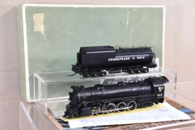 Edelstein OLYMPIA Modelle Messing Chesapeake & Ohio C&o 4 8 2 Class J2 - Bild 1 von 4