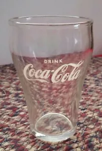 Bicchieri da fontana vintage 1950/1960 DRINK Coca Cola 6 oz stella bianca Libbey - Foto 1 di 5