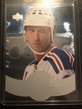 1997-98 Upper Deck Three Star Select Die Cut #T1B Wayne Gretzky New York Rangers